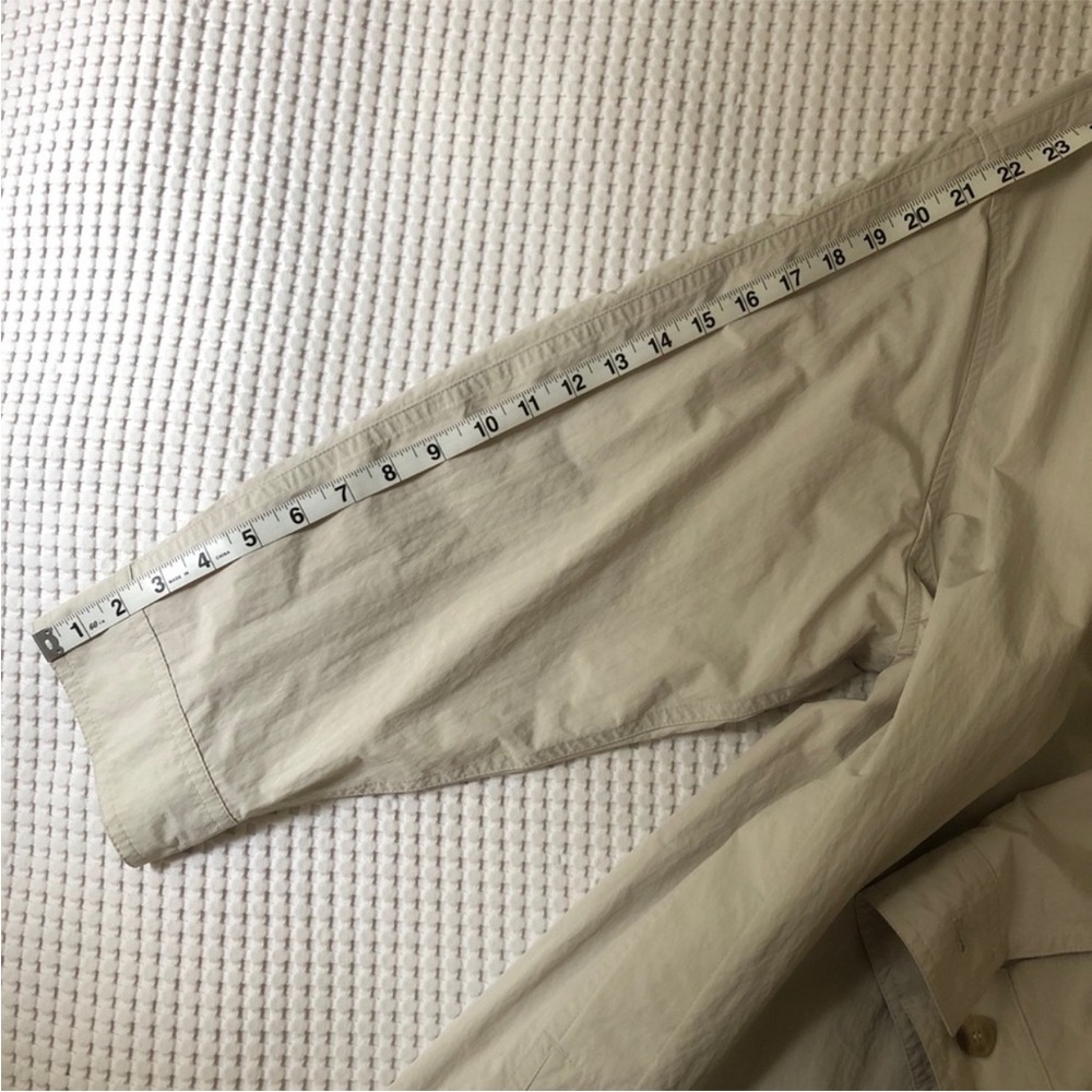 & Other Stories Neutral Beige Lightweight Trench Coat - Picture 6 of 13